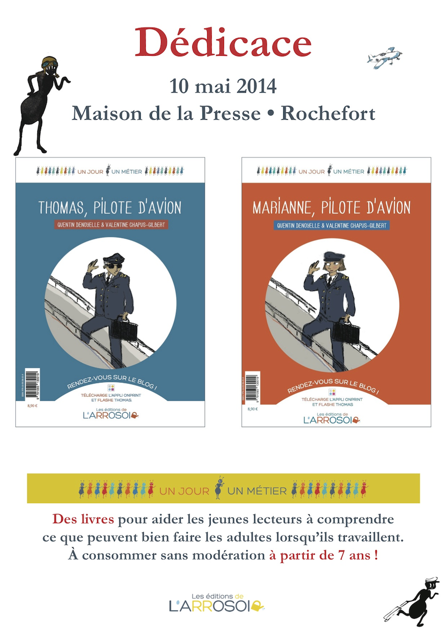 Flyer Dédicace Rochefort