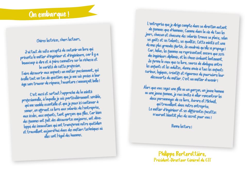 Editorial pages personnalisées
